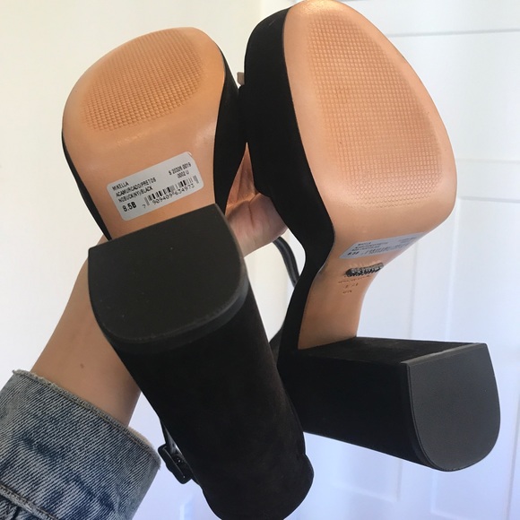 Schutz Mikella Block Heel Platform Black - Picture 4 of 6